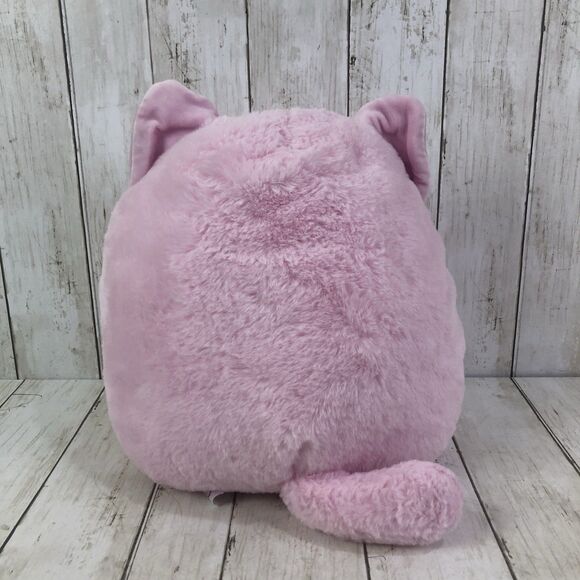 Squishmallow Fuzzamallow - Celenia the Pink Cat 12" Fuzzy - Excellent Condition - Picture 4 of 7